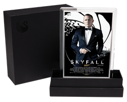 Filmposter: 007 James Bond - Skyfall 5 g Silber Folien 2020