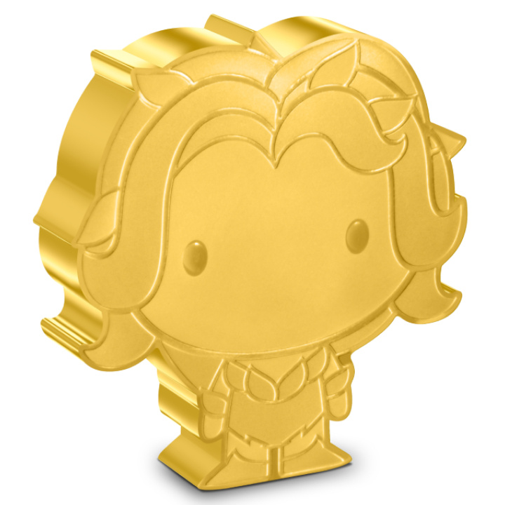 Niue: DC - Chibi „Poison Ivy” aranyozott 1 uncia ezüst 2024 Proof