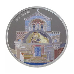 Set of 14 Coins: Via Dolorosa colored 14 x 1 oz Silver 2016 Prooflike