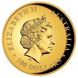 Aquila australiana 1 oncia d'oro 2015 Proof Ultra High Relief