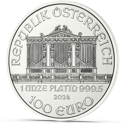 Filarmónica de Viena 1 oz Platino 2024