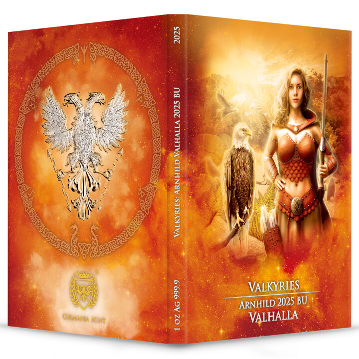 Valkyries : Arnhild Valhalla 1 once d'argent 2025 Multimétal
