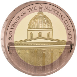 Celebrating 200 Years of the National Gallery £2 Gold 2024 Proof 