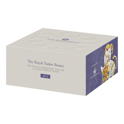 The Royal Tudor Beasts: The Yale of Beaufort 1 unce zlata 2023 Proof