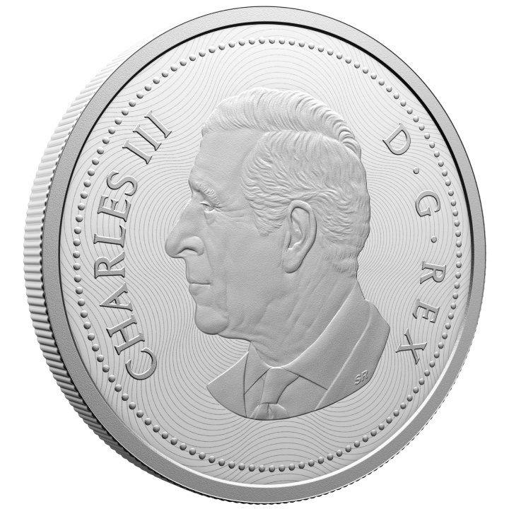 Canada: Multilayered Beaver 5-cent Srebro 2025 Proof