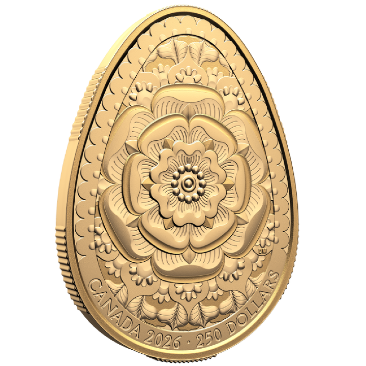Canada: Pisanka $250 Złoto 2026 Proof