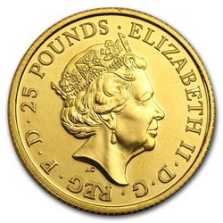 Lunar: Rok Małpy 1/4 uncji Złota 2016 Royal Mint UK