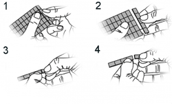 1 g Sztabka Srebra CombiBar Valcambi
