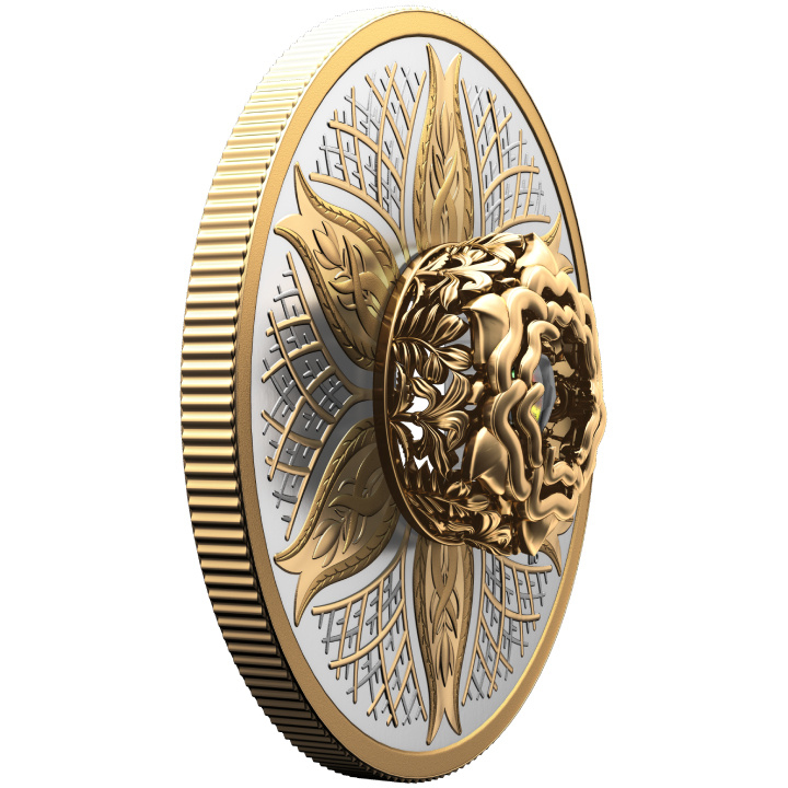 Canada: Dancing Ammolite - Elements of Nature “Earth” placcato in oro $20 Argento 2025 Proof