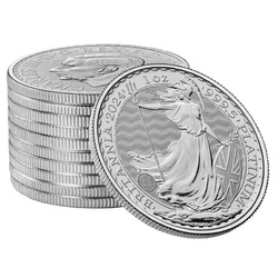Britannia 1 uncja Platyny 2024