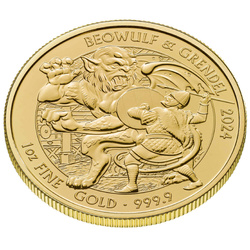 Myths & Legends: Beowulf & Grendel 1 oz Gold 2024