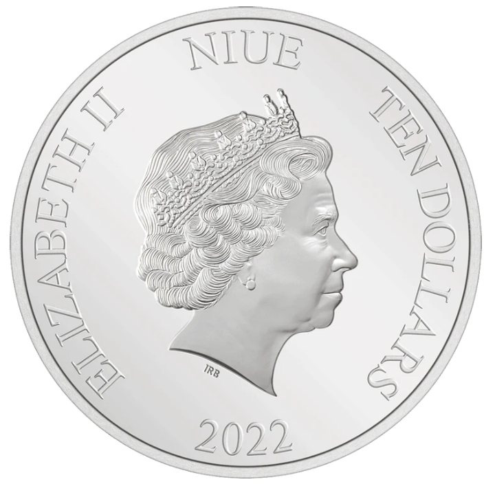 Niue: Disney Cinema Masterpieces - The Lion King colored 3 oz Silver 2022 Proof