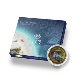 Dominica: Sisserou Parrot coloured 1 oz Gold 2021