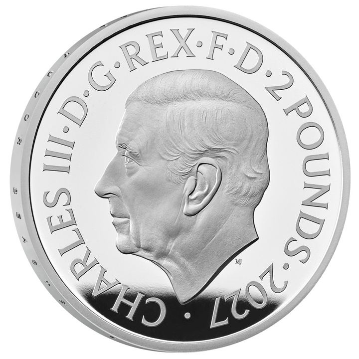 Ezüstérme The Royal Tudor Beasts: The Completer 1 uncia ezüst 2027 Proof