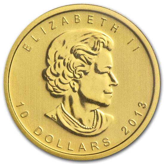 Lední medvěd 1/4 unce zlata 2013