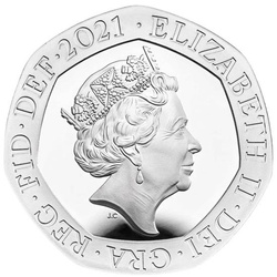 Sada 13 stříbrných mincí Velká Británie 2021 Proof