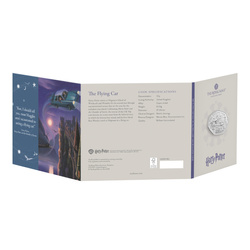 Harry Potter: The Flying Car 50p rame-nichel 2025