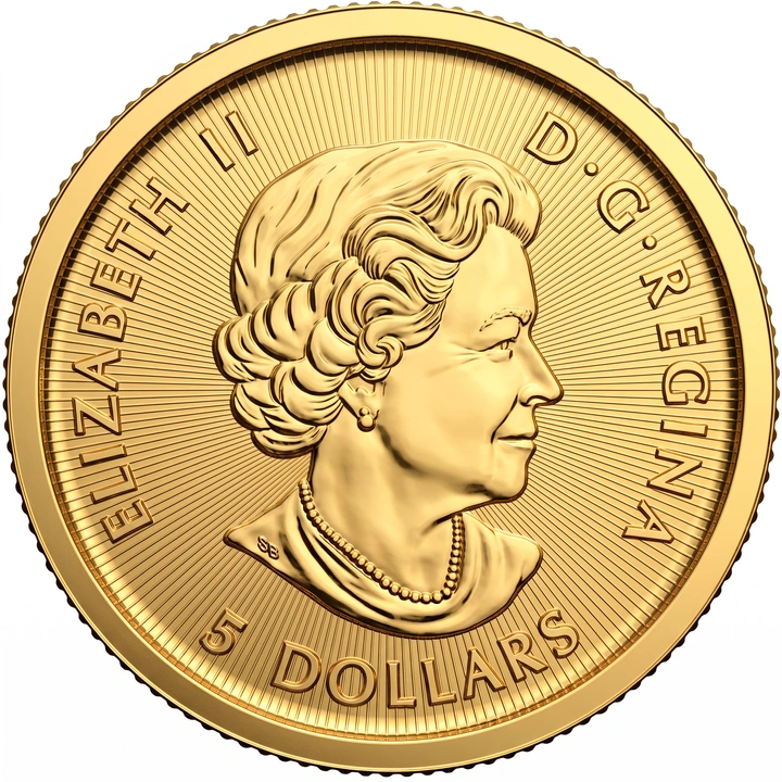 Canada: The Bald Eagle 1/10 uncji Złota 2020
