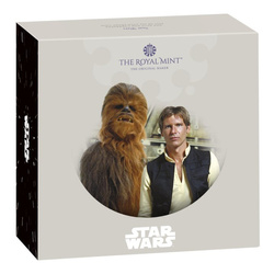 Star Wars: Han Solo és Chewbacca 50 penny arany 2023 Proof
