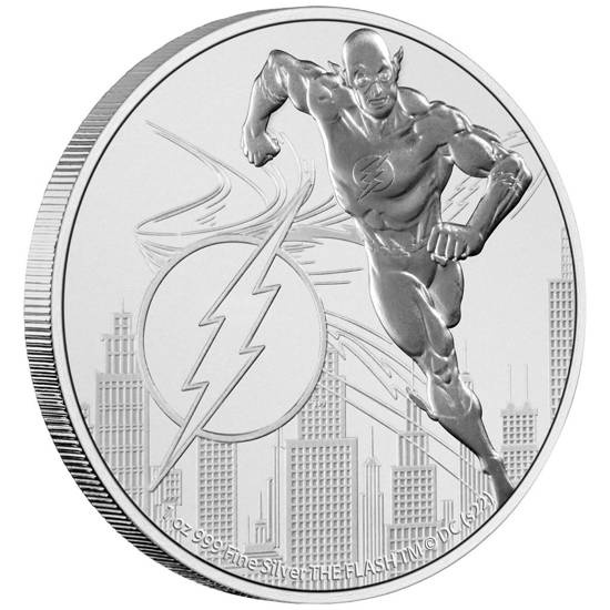 Niue: DC Comics - The Flash 1 oz Plata 2022