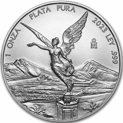 Libertad mexicaine 1 once d'argent 2023