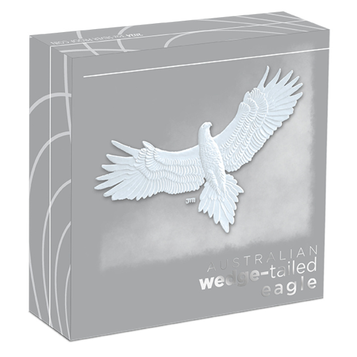 Australian Wedge-Tailed Eagle 10th Anniversary 3 oz Silver 2024 Proof Coin