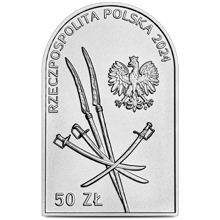 A 230-a aniversare a Insurecției Kościuszko 50 lei Argint 2024 High Relief