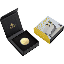 Territorio Antártico Australiano - Emperor Penguin 1 uncja Złota 2023