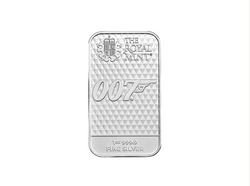 James Bond Diamonds Are Forever lingote 1 oz Plata (en certipack)