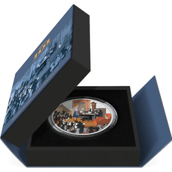 Niue : Disney 101 Dalmatiens - Plantation colorée 1 once d'argent 2022 Proof