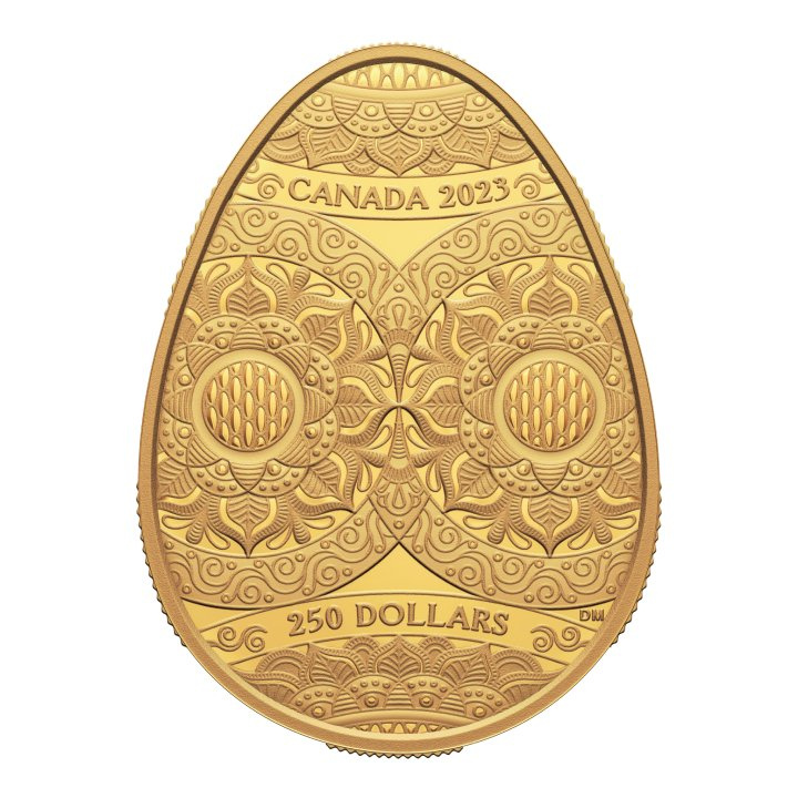 Canada: Uovo di Pasqua Oro 2023 Proof