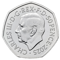 Harry Potter: The Patronus 50p Kupfer-Nickel 2025