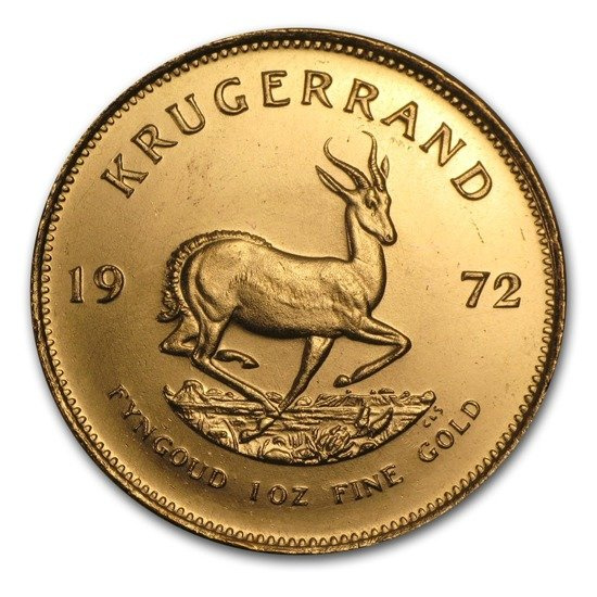 Krugerrand 1 uncia arany 1972