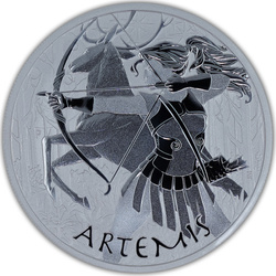 Tuvalu: Gods of Olympus - Artemis 5 oz Silber 2023