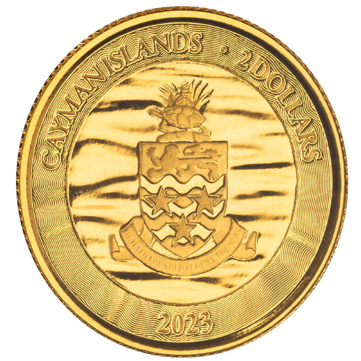 Cayman Islands: Marlin 1/10 oz Gold 2023 Prooflike