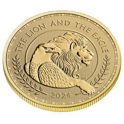The Lion and The Eagle 1 oz Gold 2024