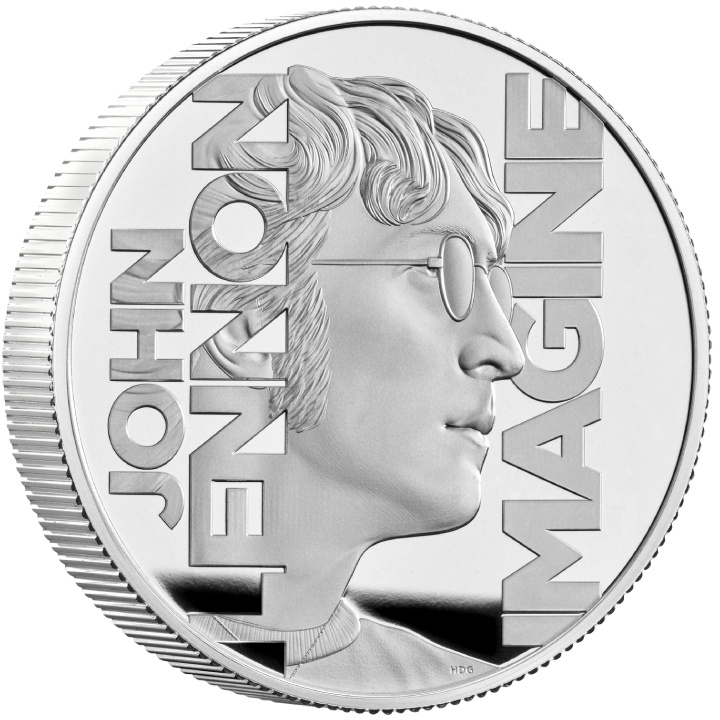 John Lennon 2 oz Plata 2025 Proof