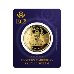 Grenada: Coat of Arms 1 oz Gold 2021