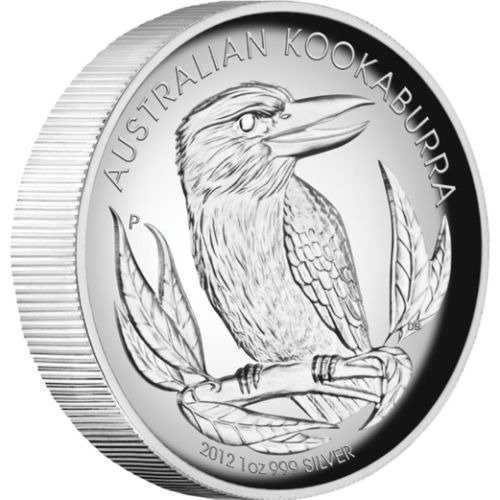 Kookaburra 1 once d'argent 2012 Proof High Relief