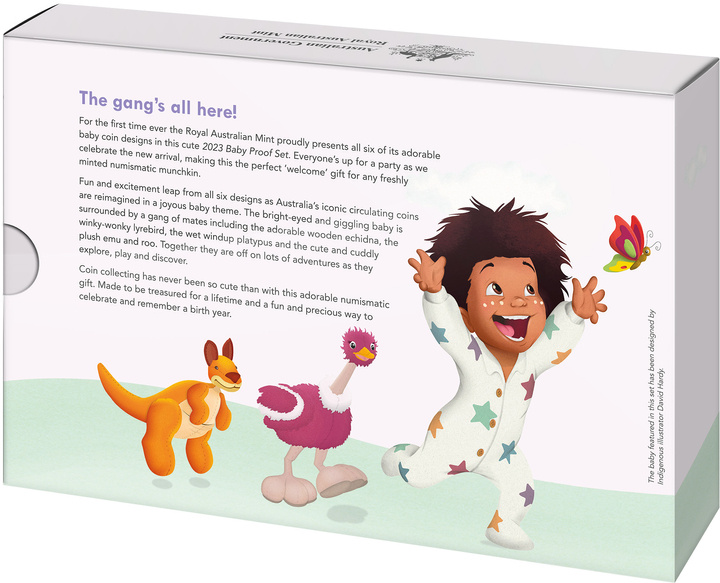Australian Baby 2023 Proof Coin Set