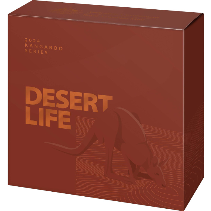 RAM: Kangur - Desert Life 1 uncja Srebra 2024 Proof