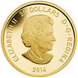 Canada: Pope John Paul II $25 Gold 2014 Proof Coin
