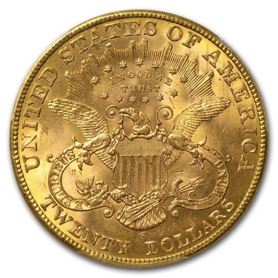 Liberty -S Double Eagle 20 Dollar 1903 Stan 2