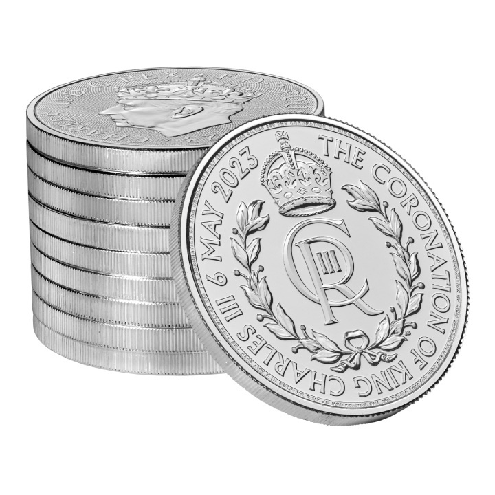 The Coronation of His Majesty King Charles III 1 oz Silver 2023 (Milkspot)