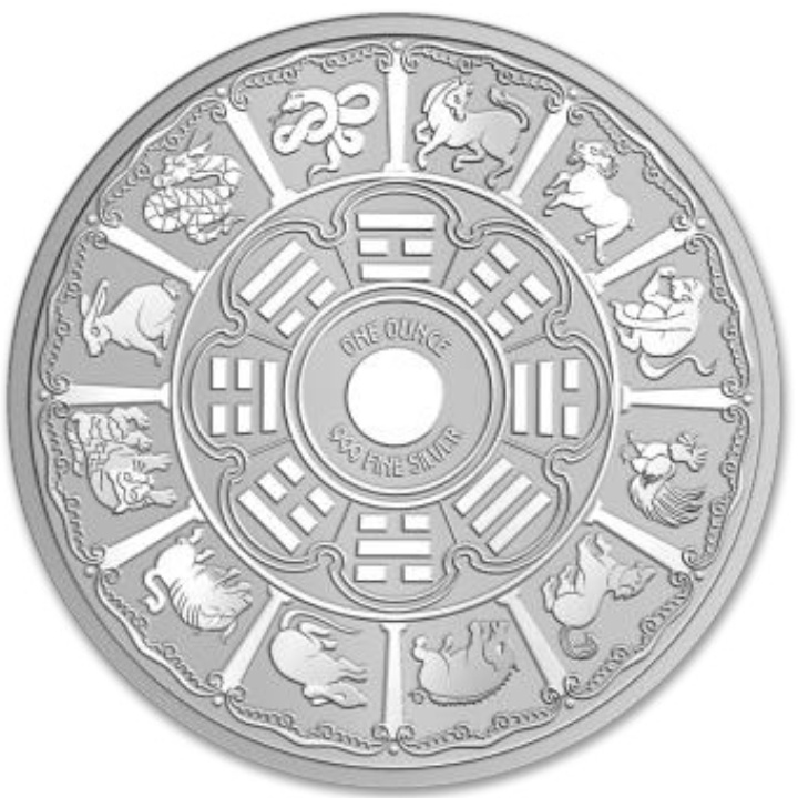 PAMP Année du Serpent 1 oz argent 2025 Round