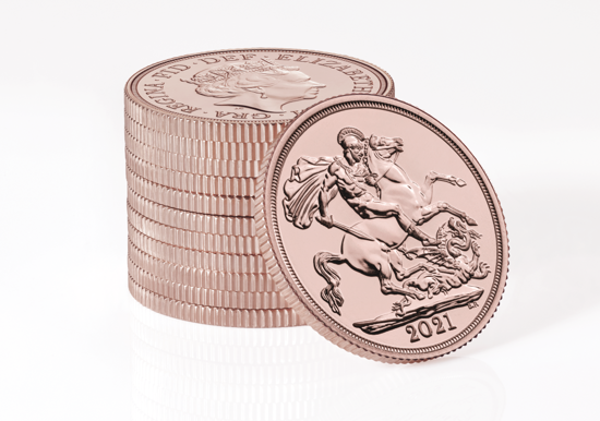 Great Britain: Gold Sovereign Elizabeth II 2021