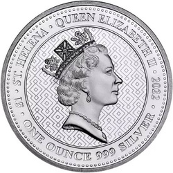 Virtudes de la Reina: Verdad 1 oz Plata 2022