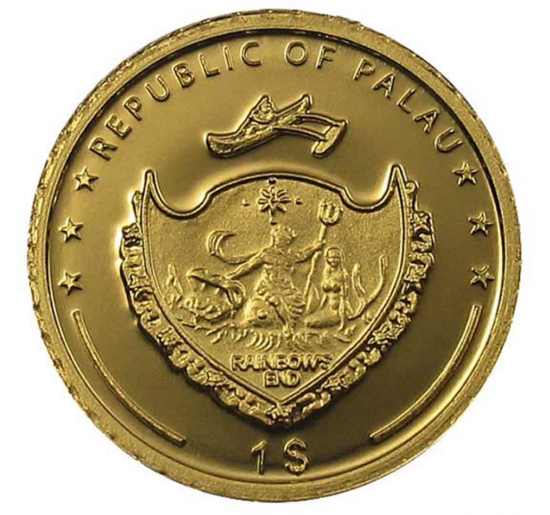 Bavolico dal becco rosso 0,5 g d'oro 2006 Proof