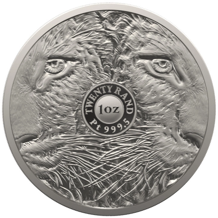 Big Five II: Levhart 1 unce platiny 2023 Proof