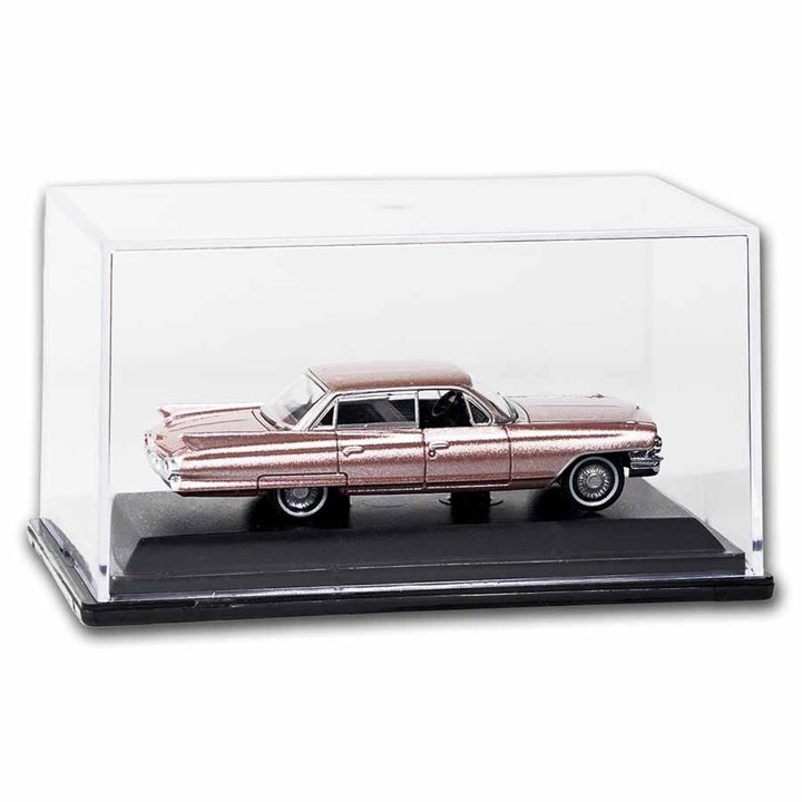 1961 Cadillac Sedan Deville Set 2 oz Silber & Die Cast Car